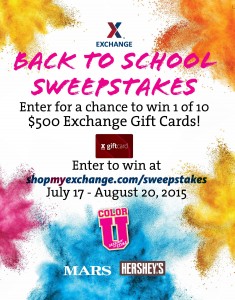 Hershey and mars bts sweepstakes poster